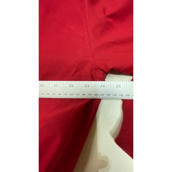 PGA Tour Signature Collection Red Pullover Windbreaker Jacket Mens M - Picture 7 of 10